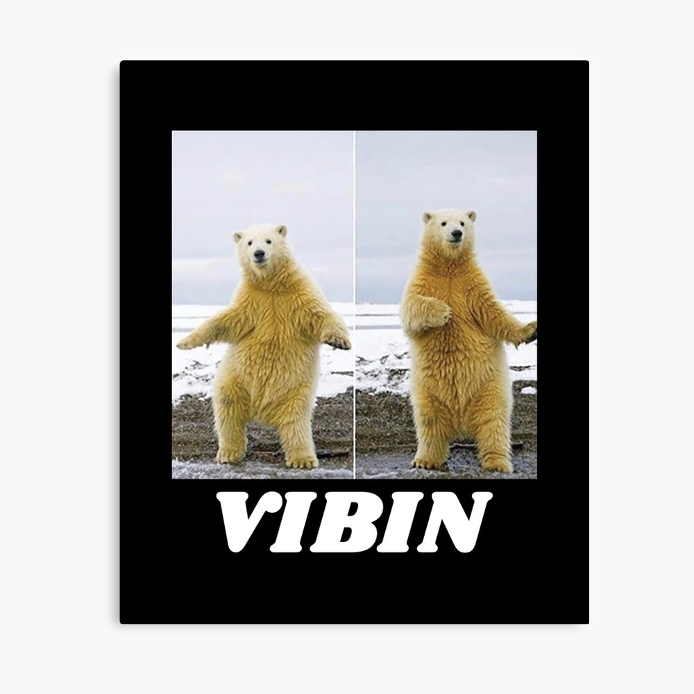 Vibing Polar Bear Meme