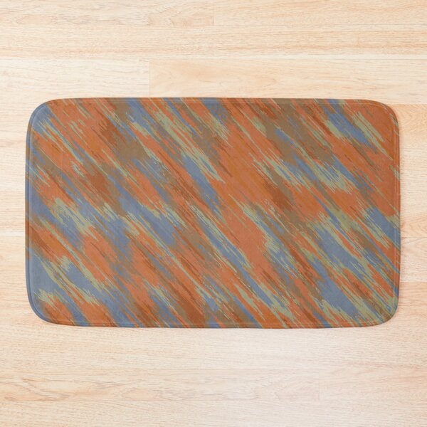 Item preview, blue orange and brown painting abstract designed and sold by Mrvell.