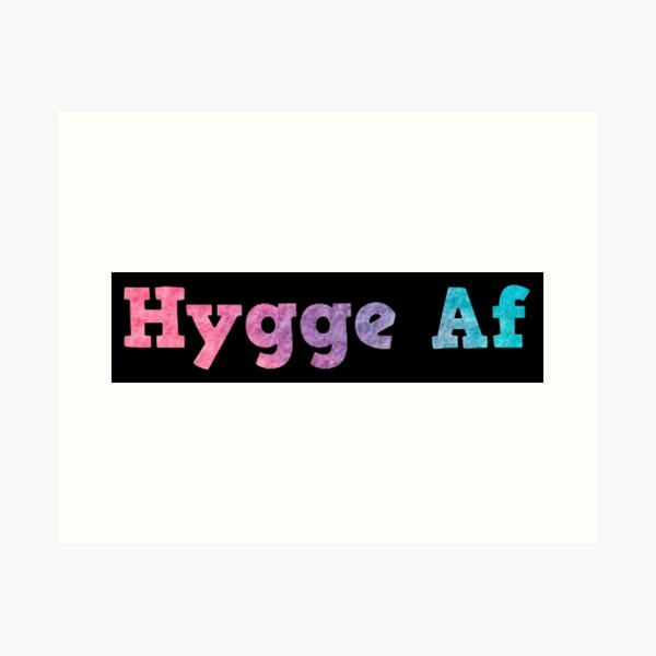 Item preview, hygge af designed and sold by Gossip Rag.