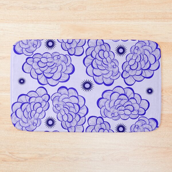 Item preview, Navy bubble pattern fun designed and sold by Lois Gardiner.