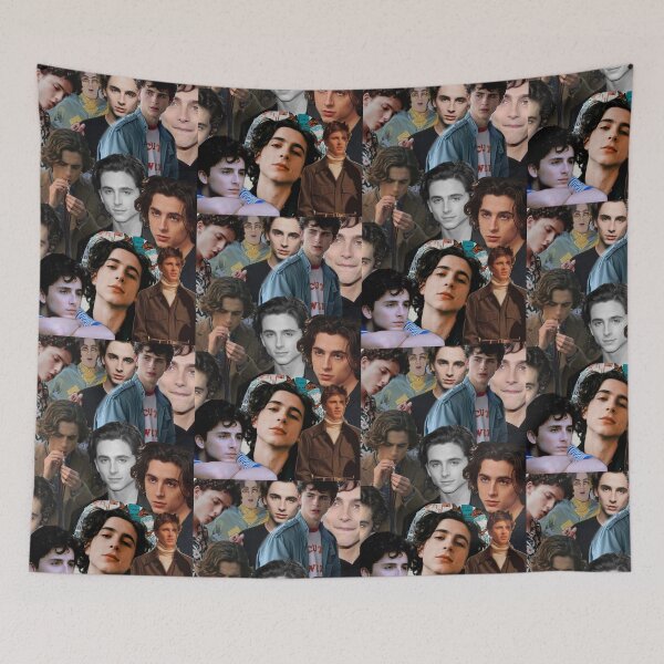 Item preview, Timothee Chalamet Collage Design designed and sold by Mikelazv.