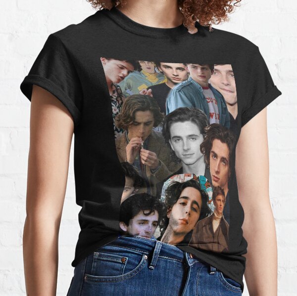 Timothee Chalamet Collage Design Classic T-Shirt