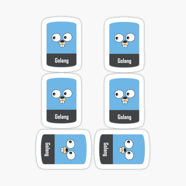 Item preview, Golang Gopher Badge designed and sold by leesander.