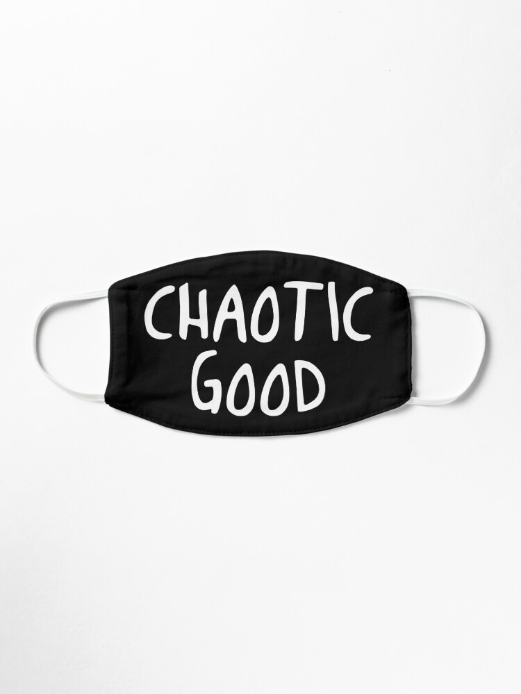 Alternate view of chaotic good Mask