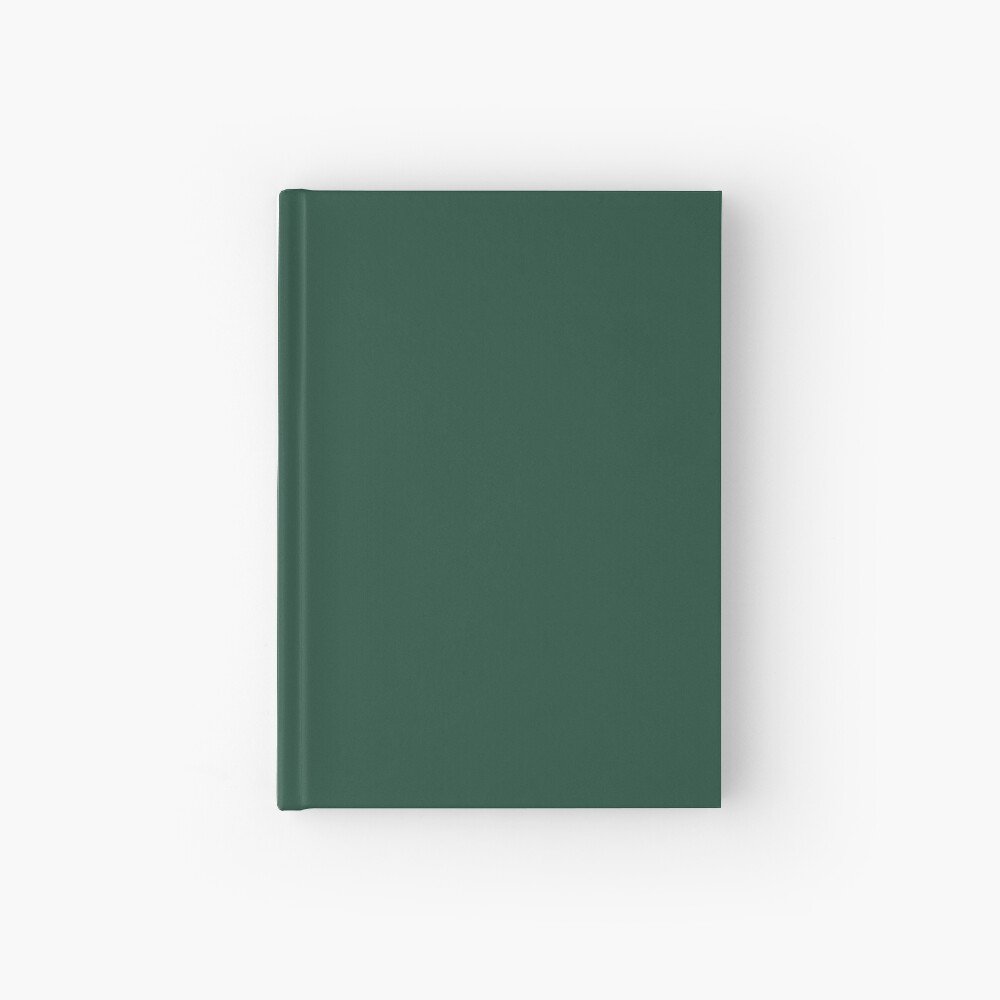 Dark Emerald Green - Lowest Price On Site - Accent Color Decor Hardcover Journal