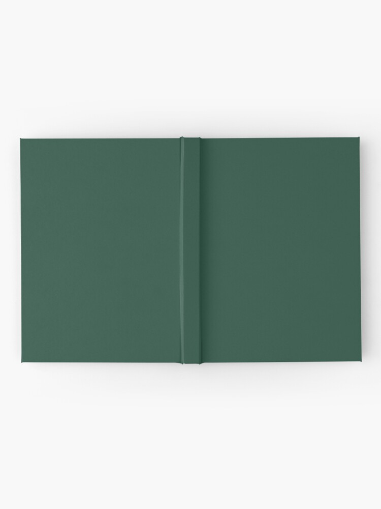 Alternate view of Dark Emerald Green - Lowest Price On Site - Accent Color Decor Hardcover Journal