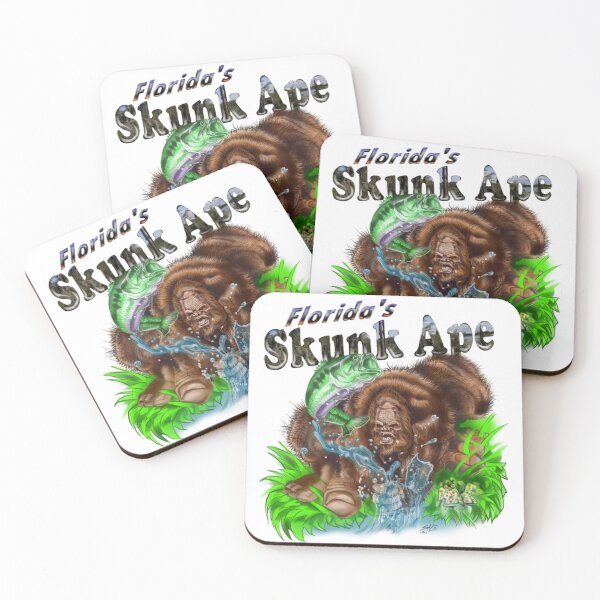 Item preview, Florida's skunk ape and bass designed and sold by sal lucente.