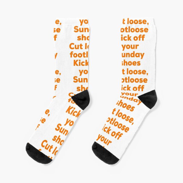 Song Lyrics Socks for Sale