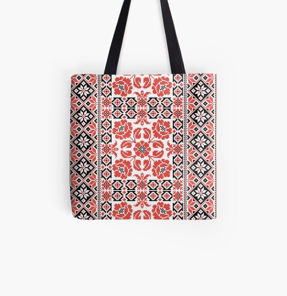 Ukrainian Embroidery Vyshyvanka All Over Print Tote Bag