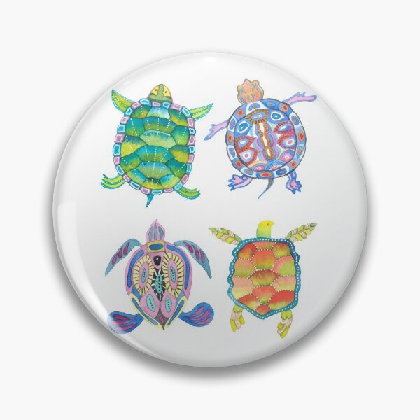 Item preview, Sea turtles tropical theme designed and sold by Andreea Dumez.