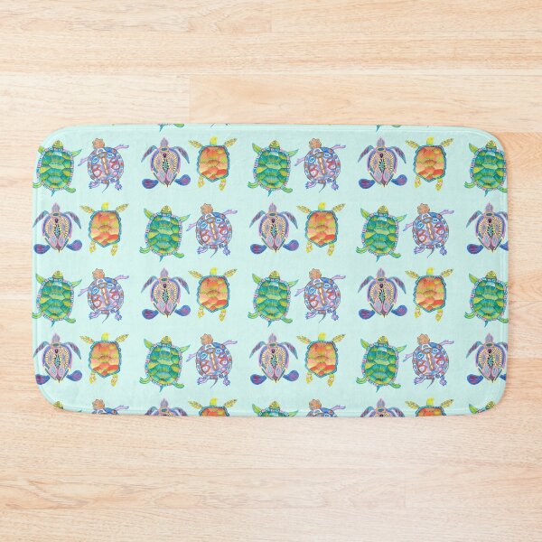 Item preview, Sea turtles tropical theme designed and sold by Andreea Dumez.