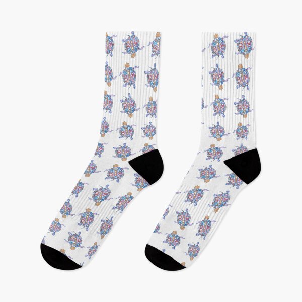 Item preview, Sea Turtles | Folk Blue Palette  designed and sold by Andreea Dumez.