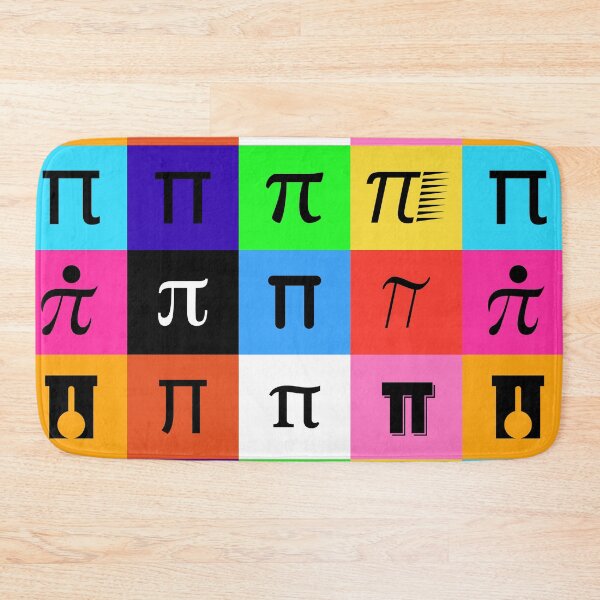 Item preview, colorblock happy pi day  designed and sold by Gossip Rag.