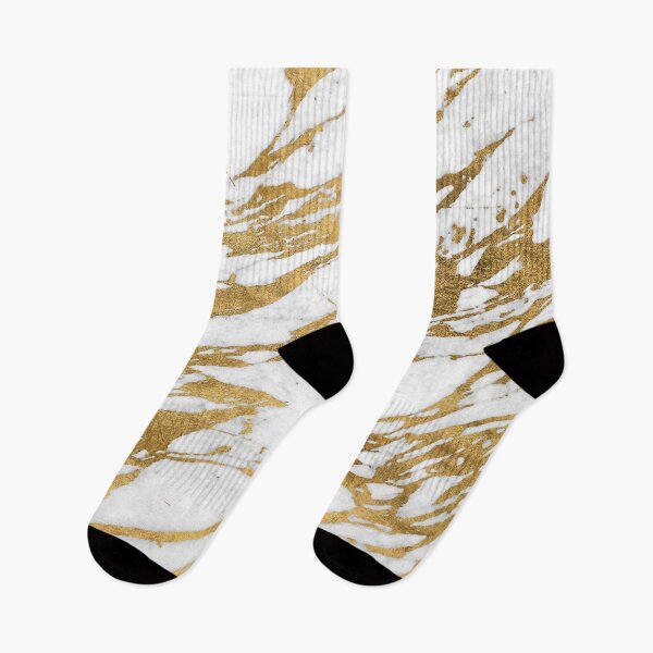 Item preview, Modern Gold White Marble Stone Chic Pattern designed and sold by Blkstrawberry.