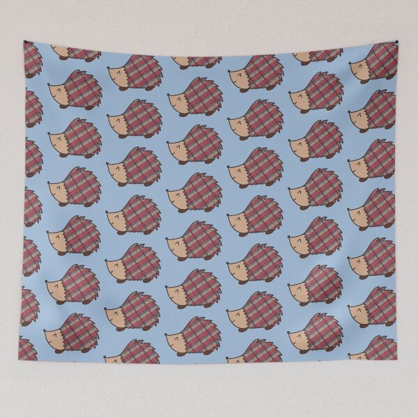 Item preview, Happy Lil Hedgehog (multi) designed and sold by HollyCat.