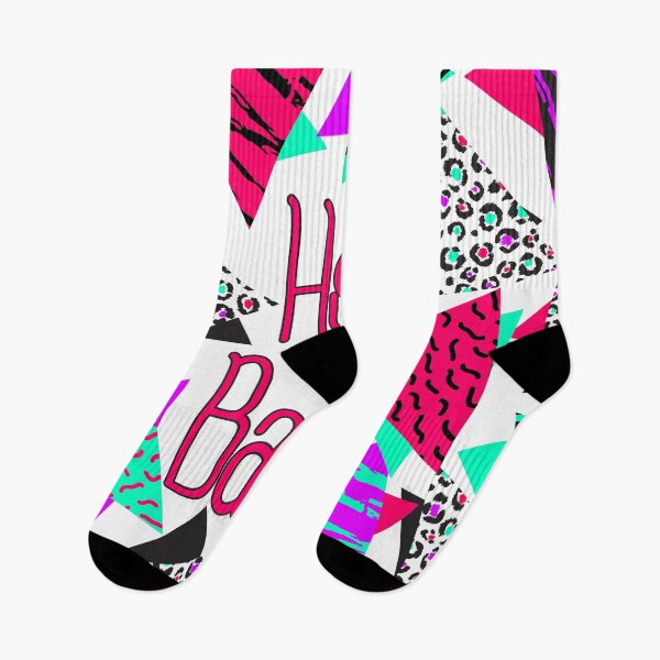 Item preview, Hot Babe Neon 90's Style Geometric Triangles designed and sold by Blkstrawberry.