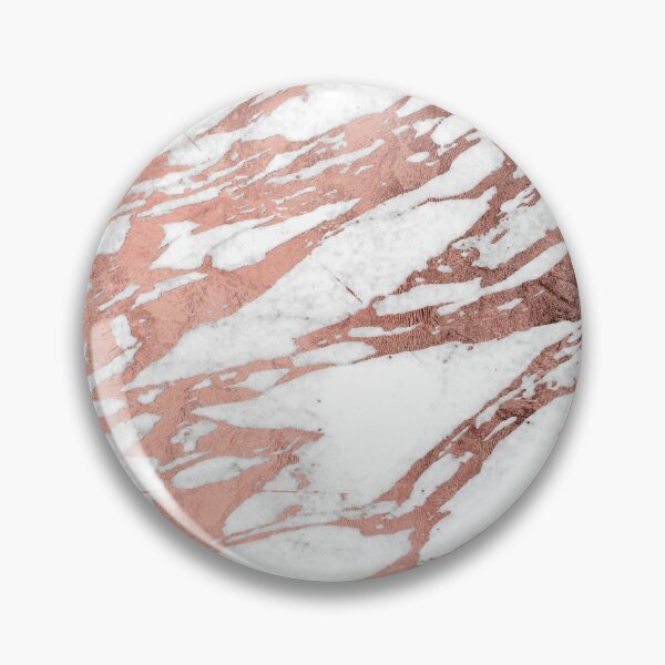 Item preview, Rose Gold Faux Foil and White Marble Pattern designed and sold by Blkstrawberry.