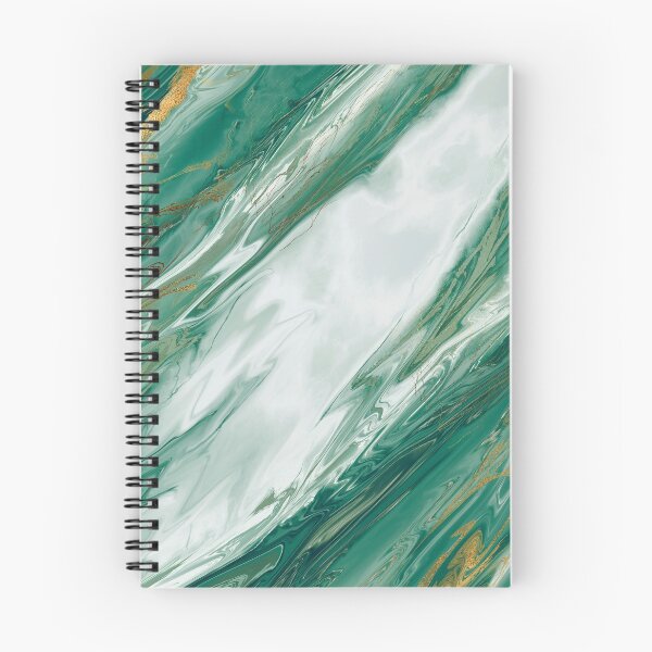 Item preview, Emerald Jade Green Gold Accented Painted Marble designed and sold by Blkstrawberry.