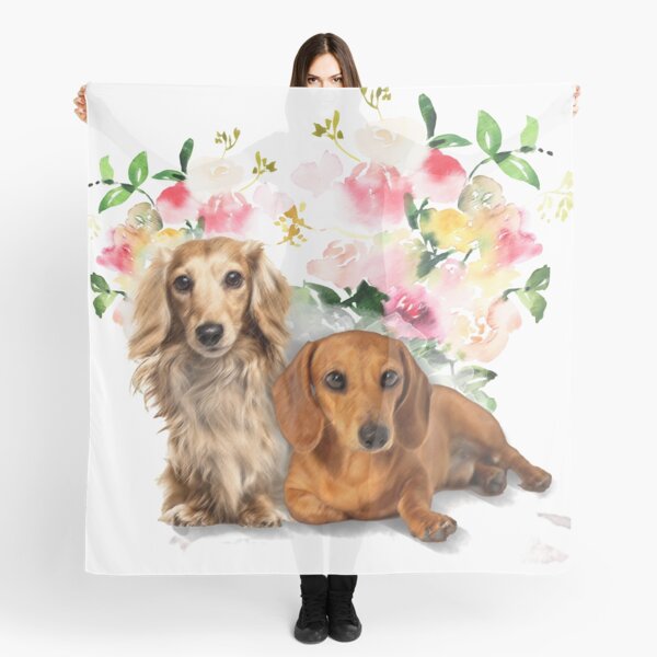 weenie dog scarf