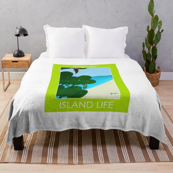 Item preview, Island Life Seagrape w/key lime border. designed and sold by Motorzooi.
