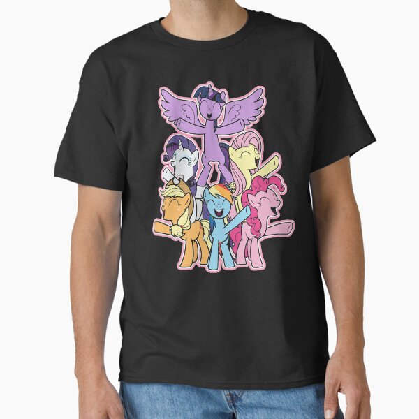 Item preview, MLP Mane Six No Outline designed and sold by Unicornarama.