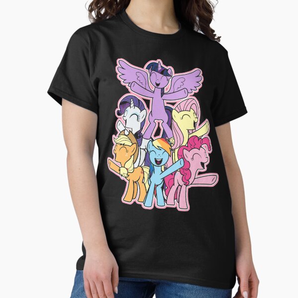 Item preview, MLP Mane Six No Outline designed and sold by Unicornarama.