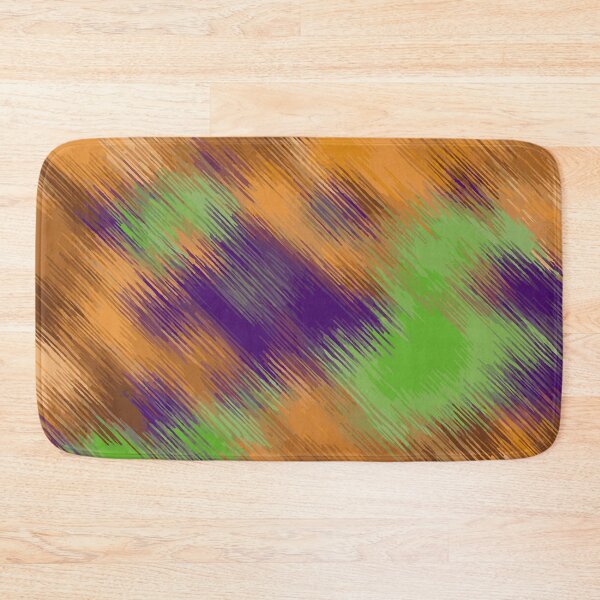 Item preview, brown green and purple painting texture abstract designed and sold by Mrvell.