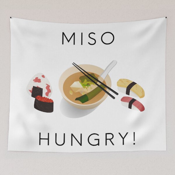 Item preview, Miso Hungry designed and sold by flying-flamingo.