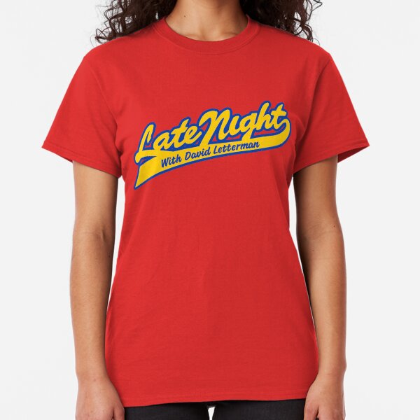 DAVID LETTERMAN CLASSIC LOGO Classic T-Shirt