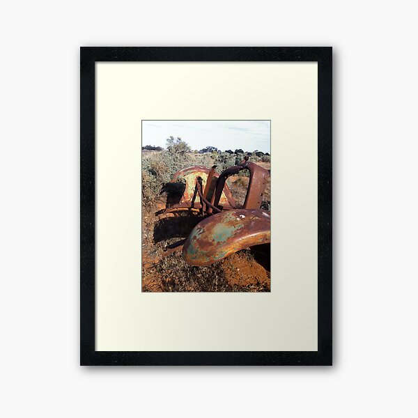 THE BACK PADDOCK Framed Art Print
