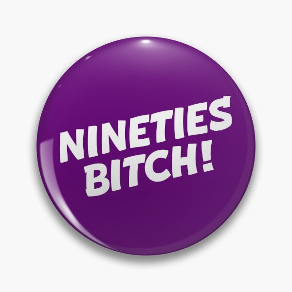 Item preview, Nineties Bitch Hand Lettered Print designed and sold by DorkRind.
