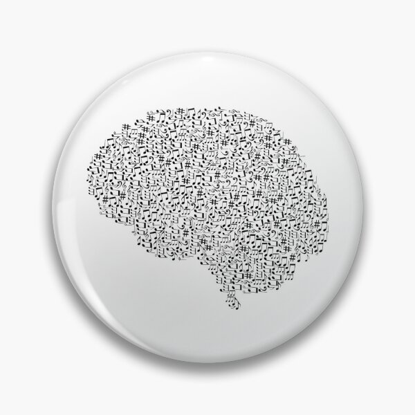 Item preview, Musical Notes Brain designed and sold by Uma8.