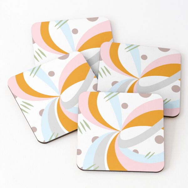 Item preview, Colorful Funky Retro Abstract Swirl  designed and sold by carroteraser.