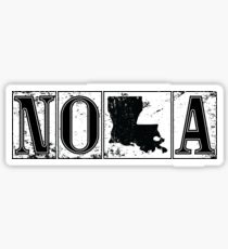 New Orleans NOLA Street Tiles #neworleans #travel #louisiana Sticker