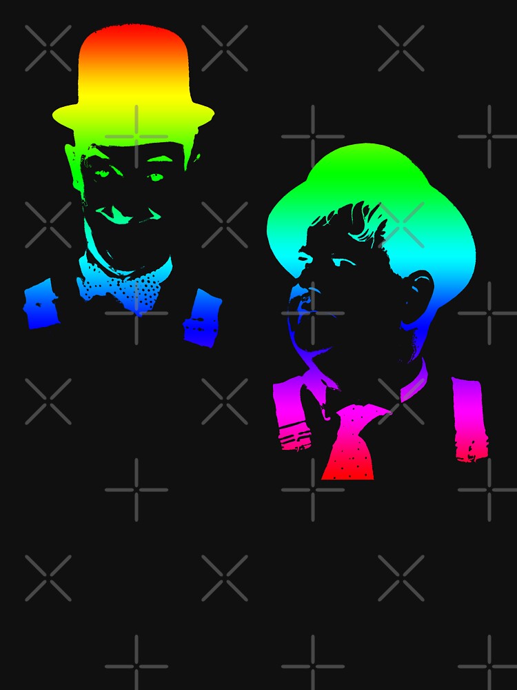 Stan Laurel, Oliver Hardy by hottehue
