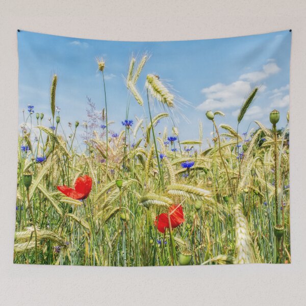 Item preview, Cornflower field designed and sold by BonniePhantasm.