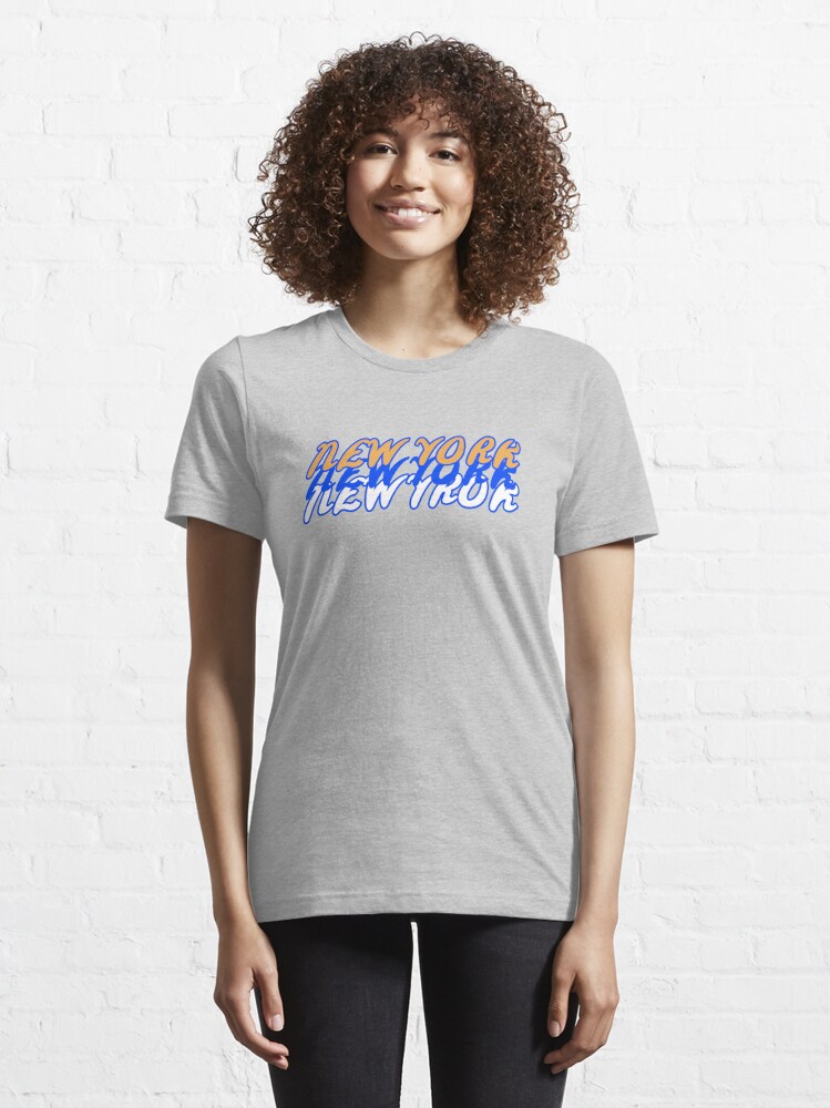 New York Mets Knicks Islanders Giants sport teams logo shirt