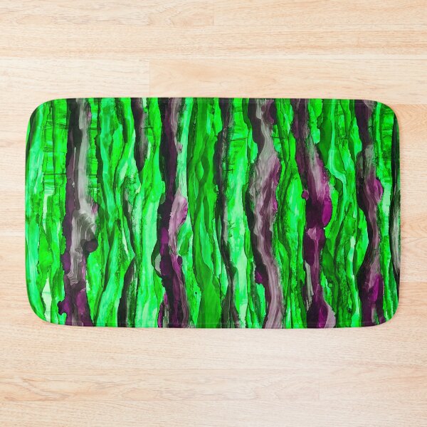 Item preview, Green black stripes designed and sold by Lois Gardiner.