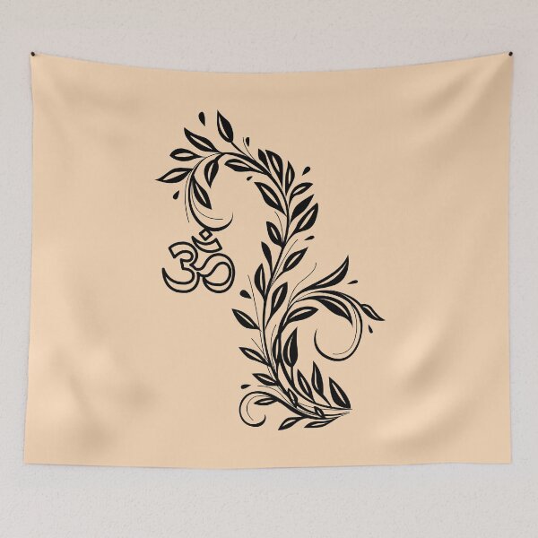 Item preview, Om Blossom-yoga meditation design designed and sold by goodguy53.