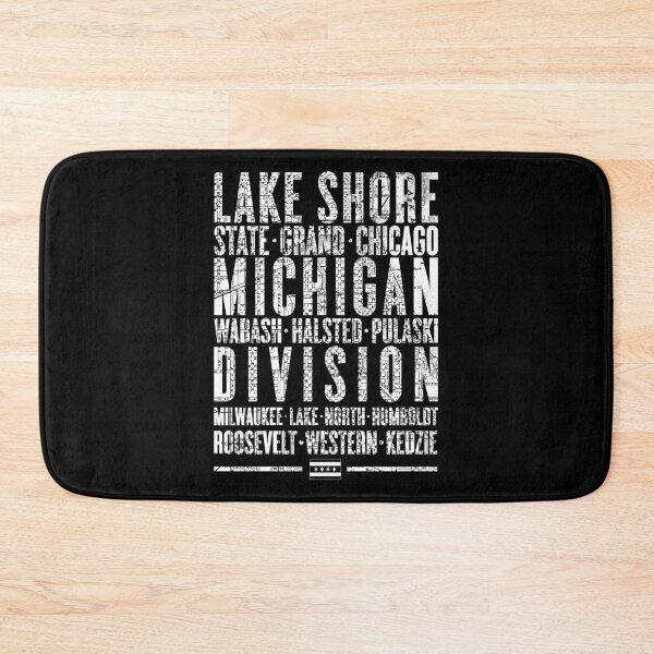 Item preview, Chicago Minimalist Streets Map designed and sold by thegoodwordsco.
