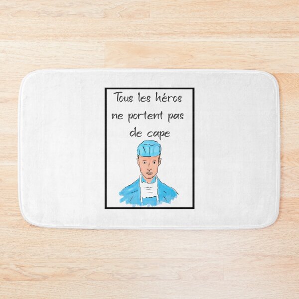 Item preview, Not all Heroes wear a Cape - french v3 designed and sold by Minimal Calm.