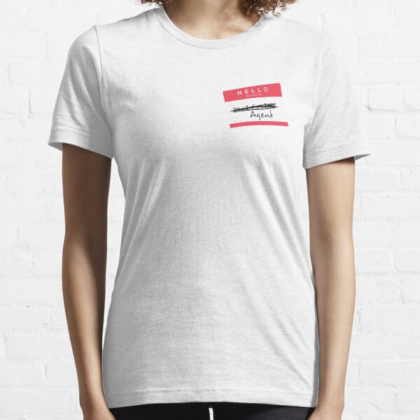 Hi, my name is... Agent? (Red) Essential T-Shirt
