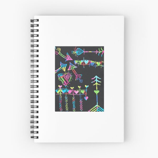 Item preview, Brightly Colored Symbols (Black Background) designed and sold by soulcreator.