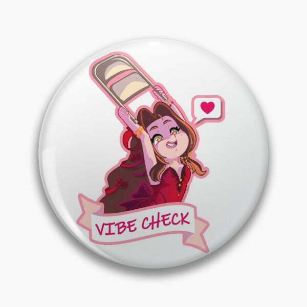 Item preview, Aerith Vibe Check  designed and sold by IttyBittyGamer.