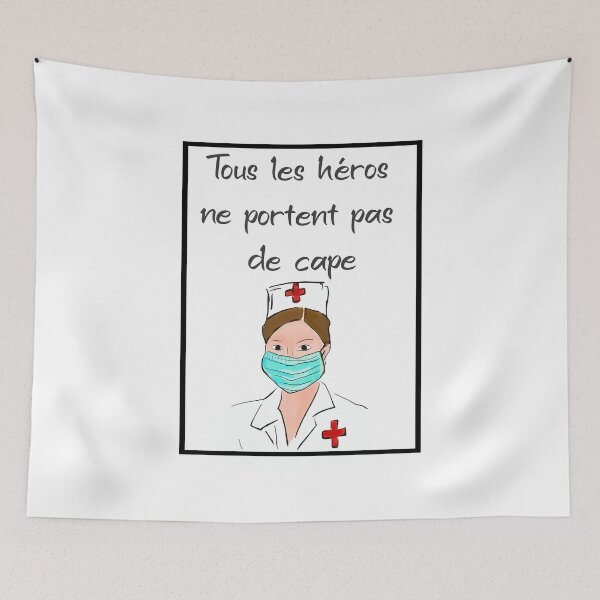 Item preview, Not all Heroes wear a Cape - french v4 designed and sold by Minimal Calm.