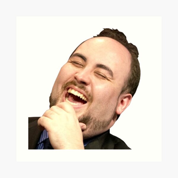 Twitch Lul Emote Wall Art | Redbubble