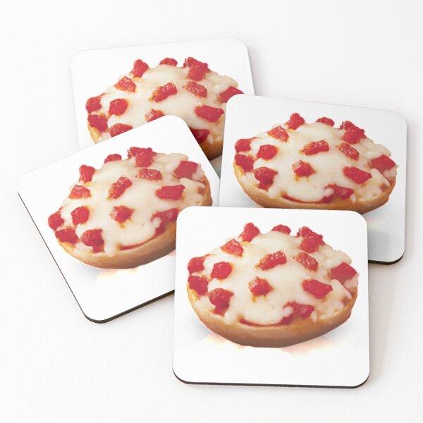 Item preview, Mini Pizza Bagel Bite Aesthetic Vaporwave 90s Early 2000s Sticker designed and sold by sloppydisk.