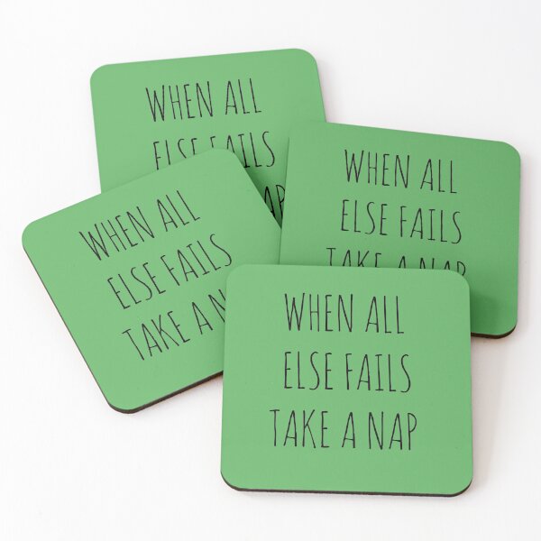 Item preview, WHEN ALL ELSE FAILS, TAKE A NAP designed and sold by Rob Price.