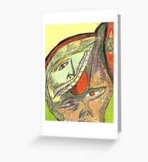 haunted by memories Greeting Card