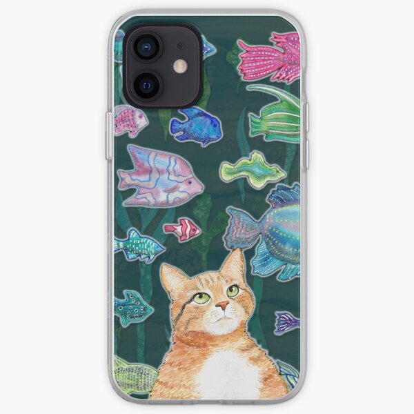 Dreamy cat iPhone Soft Case